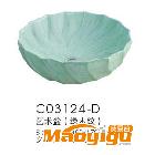 供應(yīng)高品質(zhì)喜之蘭彩色藝術(shù)盆C03124-D，綠色怡然，相伴一生